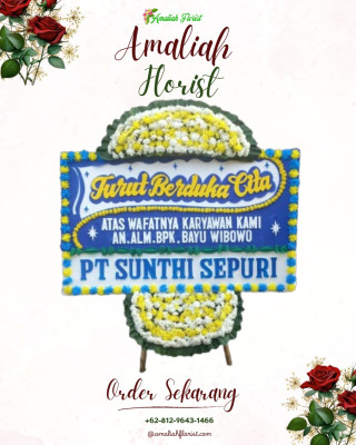 Papan Bunga Duka di Watukumpul