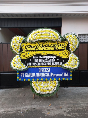 Papan Bunga Duka di Watukumpul